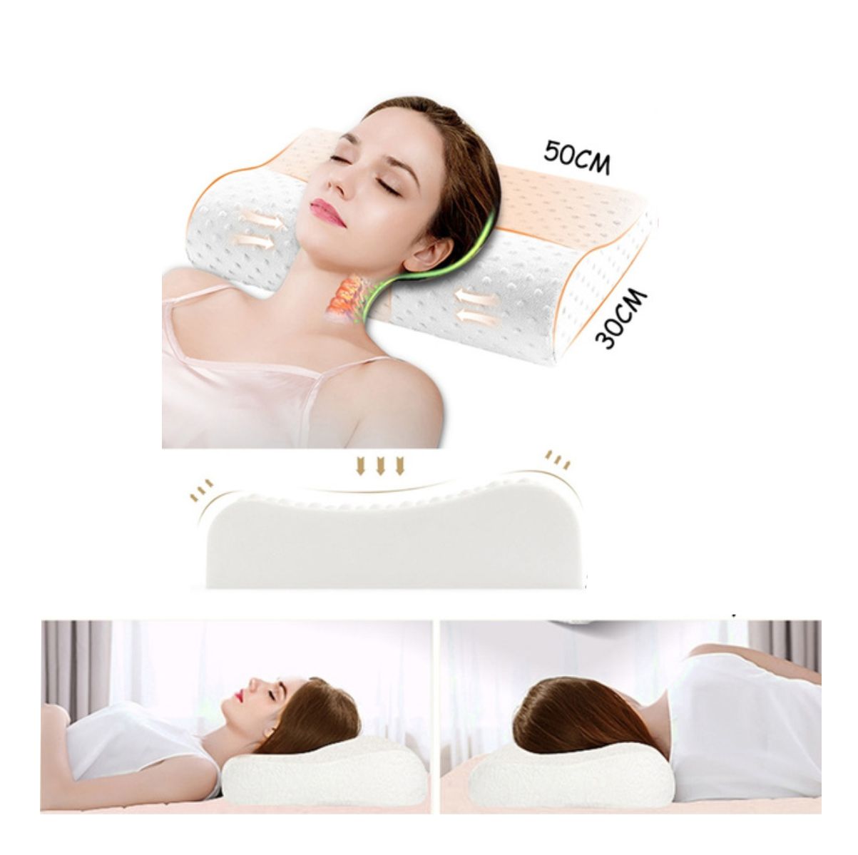 Miniatura 3 de Almohadas Memory Pillow Indeformable